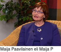 Maija Paavilainen eli Maija P