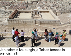 Jerusalemin kaupungin ja Toisen temppelin pienoismalli