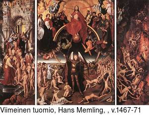 Viimeinen tuomio, Hans Memling, , v.1467-71