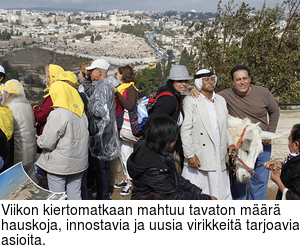 Viikon kiertomatkaan mahtuu tavaton mr hauskoja, innostavia ja uusia virikkeit tarjoavia asioita.